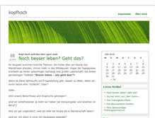 Tablet Screenshot of kopfhoch.birgit-matz.de